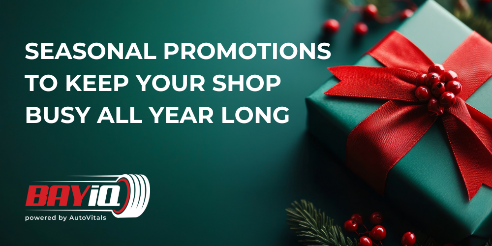 Tire Shop Seasonal Promotions 